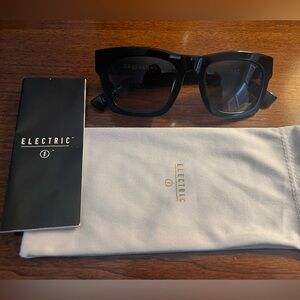 Electric Crasher 49 Sunglasses in Black/Gloss Black